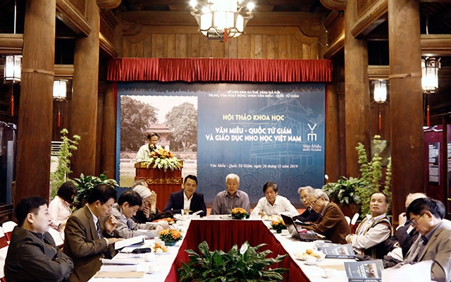 Hội thảo khoa học Văn Miếu - Quốc Tử Giám và giáo dục Nho học Việt Nam